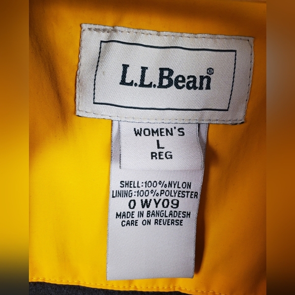 Vntg L.L. Bean Women's Vest. Yellow. LG - Picture 4 of 10